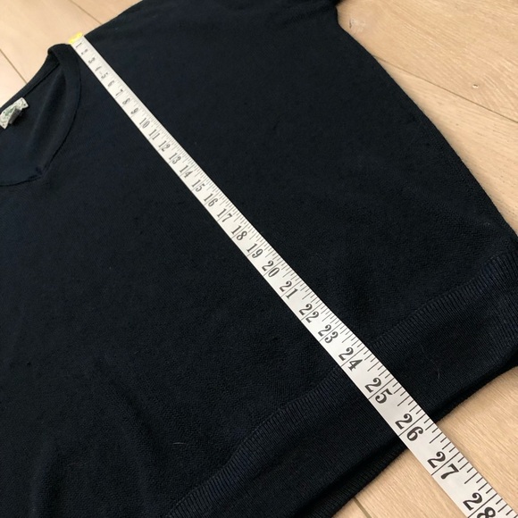 Vintage Izod Lacoste Pullover V Neck Sweater in Navy Size L - Picture 9 of 9